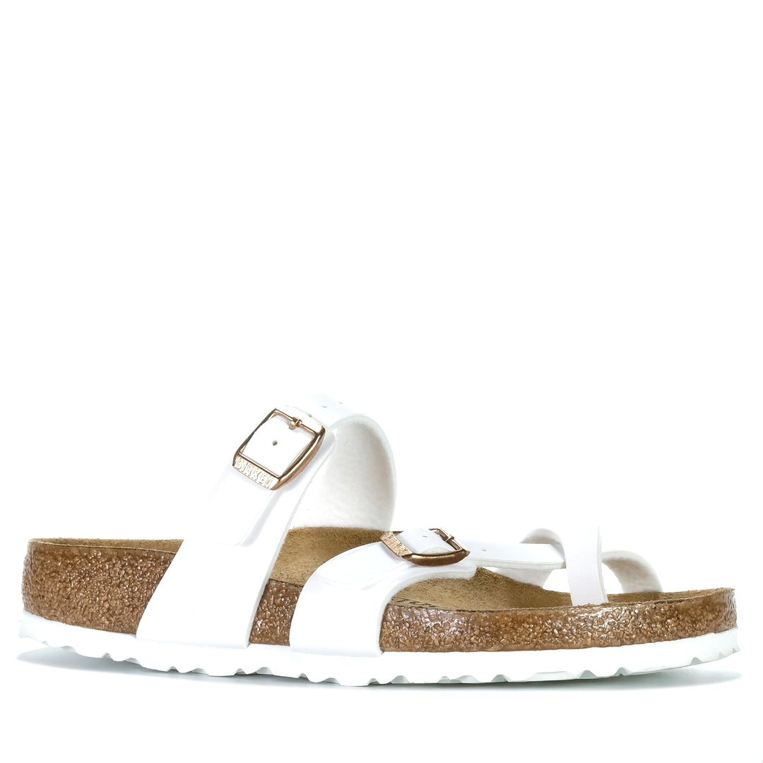 Birkenstock Mayari Birko-Flor (Regular) White Womens Sandals