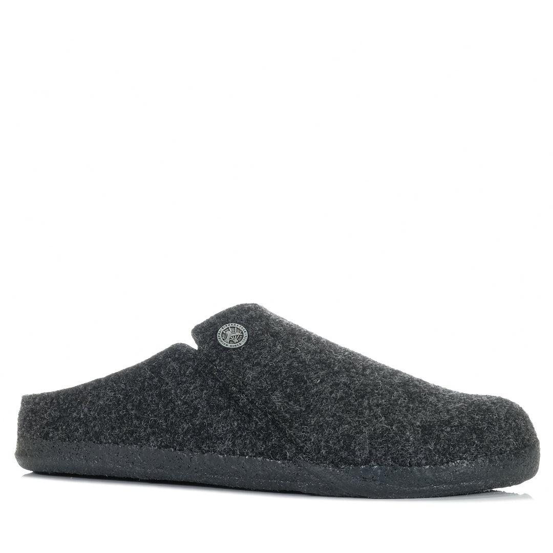Birkenstock Zermatt Wool-Felt (Narrow) Anthracite Womens Slippers