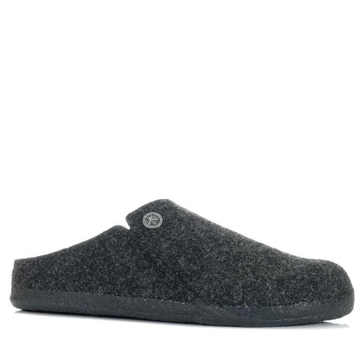 Birkenstock Zermatt Wool-Felt (Narrow) Anthracite Womens Slippers