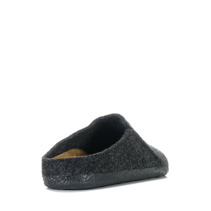 Birkenstock Zermatt Wool-Felt (Narrow) Anthracite Womens Slippers