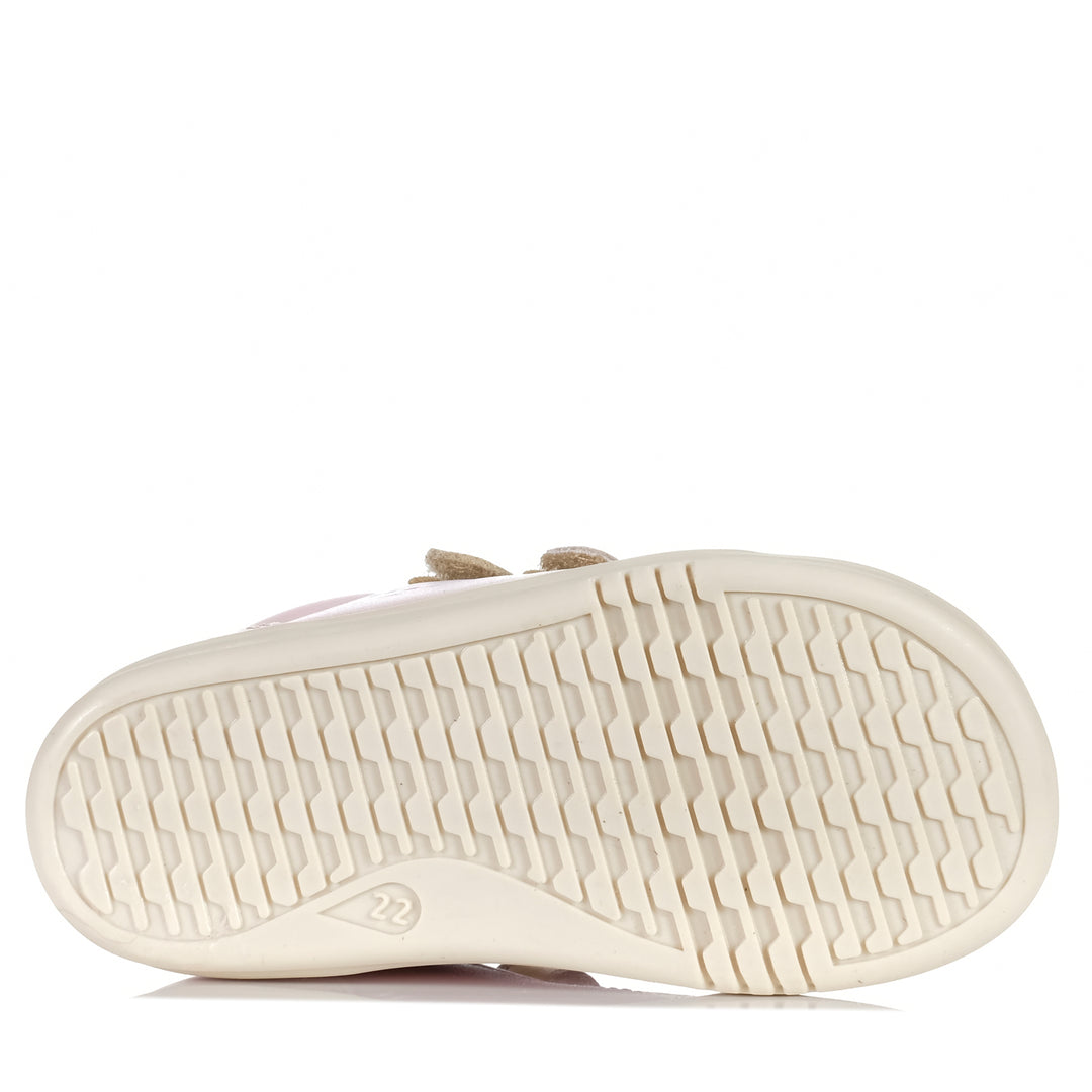 Bobux I-Walk Grass Court Hi Ballet Pink Toddler Boots