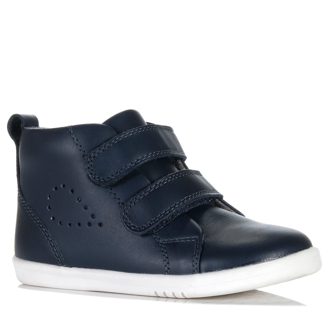 Bobux I-Walk Grass Court Hi Navy Toddler Boots