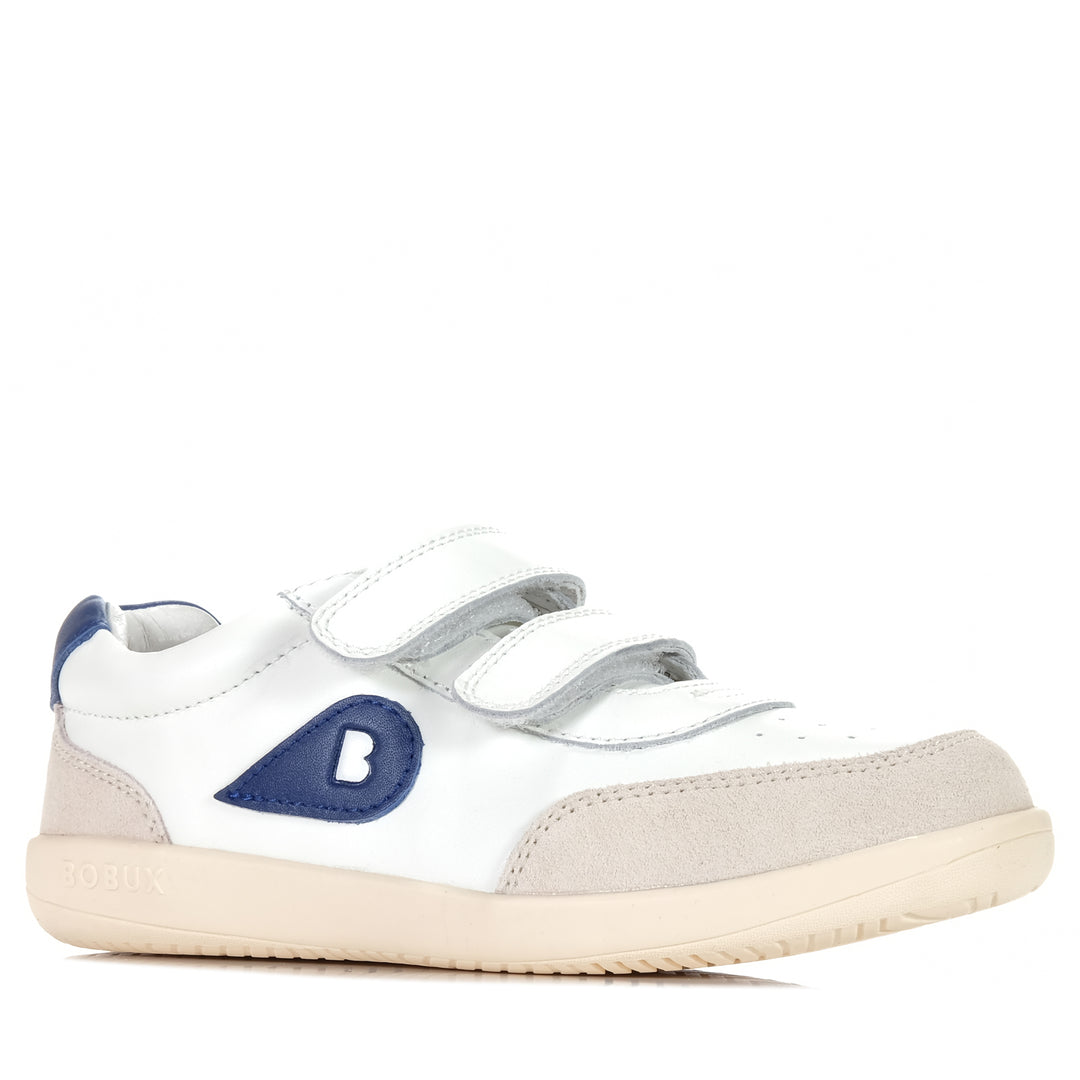 Bobux Kid+ Champ 850501 Chalk/Gentian Blue Youth Shoes