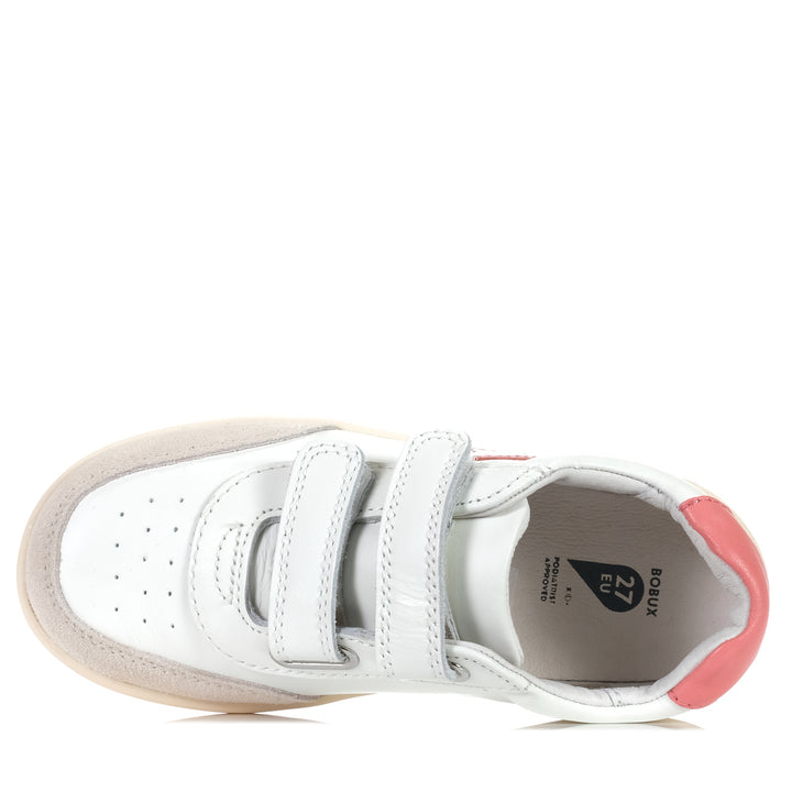 Bobux Kid+ Champ 850505 Chalk/Ocean Coral Youth Shoes