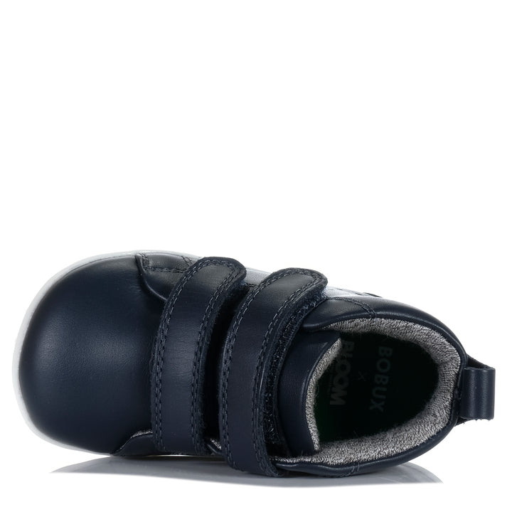 Bobux Step Up Grass Court Hi Navy Toddler Boots