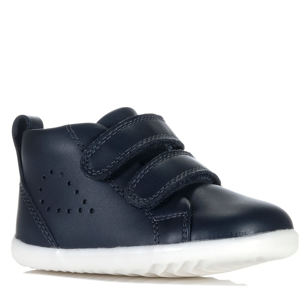 Bobux Step Up Grass Court Hi Navy Toddler Boots