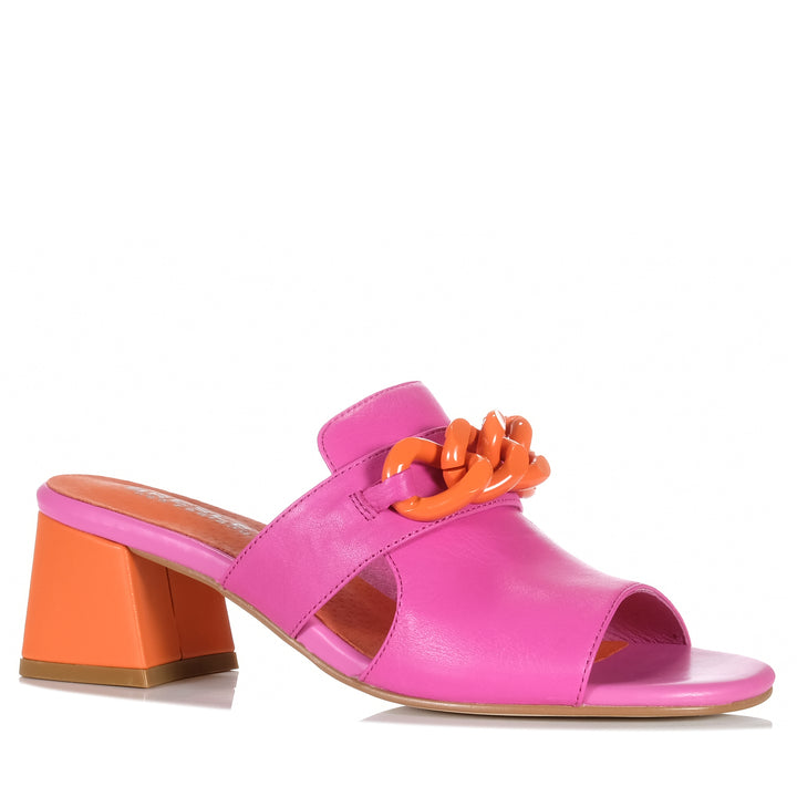 Bresley Adder Fuxia/Orange Womens Sandals