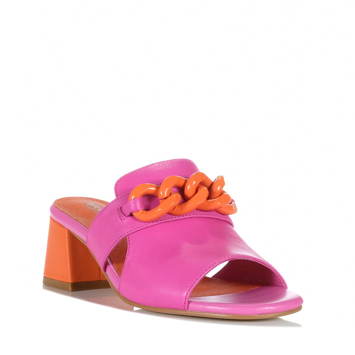 Bresley Adder Fuxia/Orange Womens Sandals