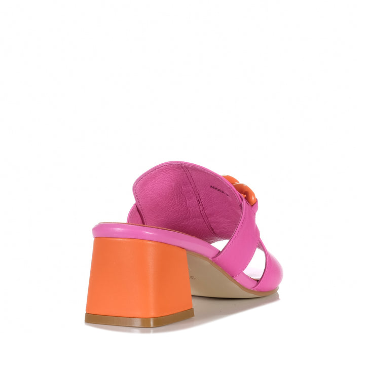 Bresley Adder Fuxia/Orange Womens Sandals