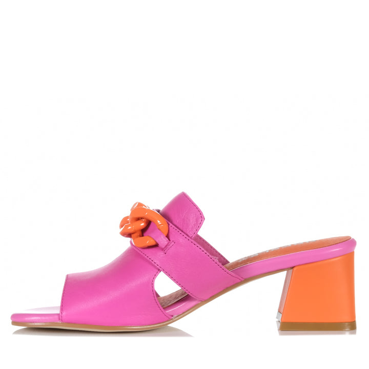 Bresley Adder Fuxia/Orange Womens Sandals