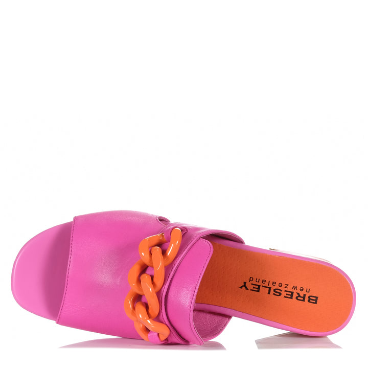 Bresley Adder Fuxia/Orange Womens Sandals