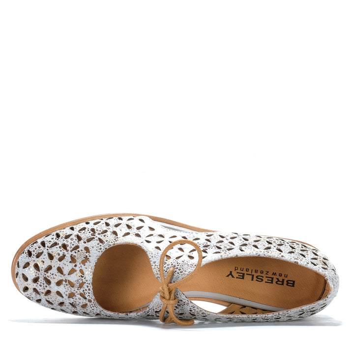 Bresley Alightan Gold Pan Womens Shoes