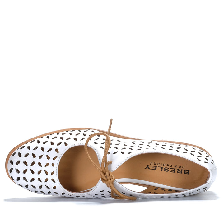 Bresley Alightan White Womens Shoes