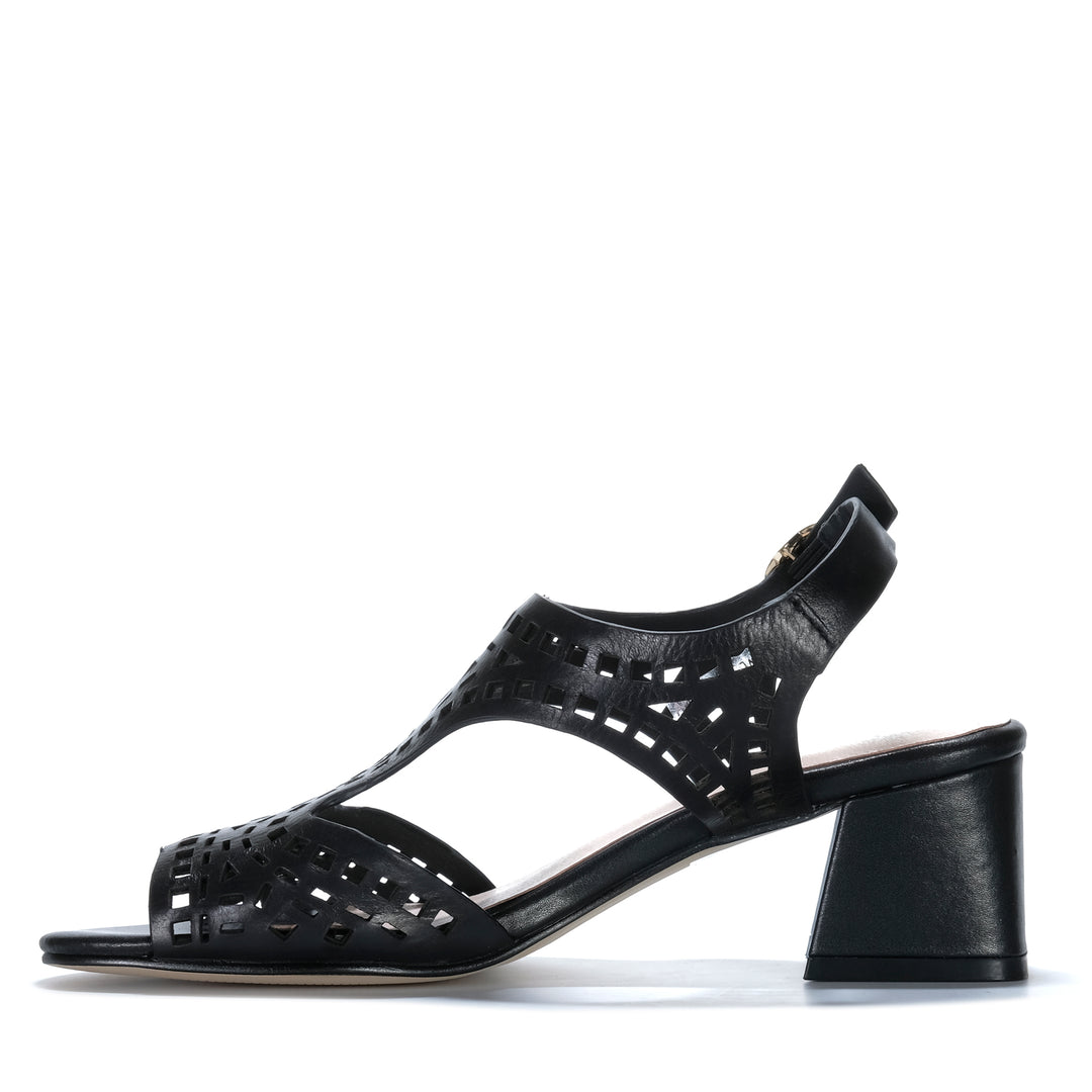 Bresley April Black Womens Sandals