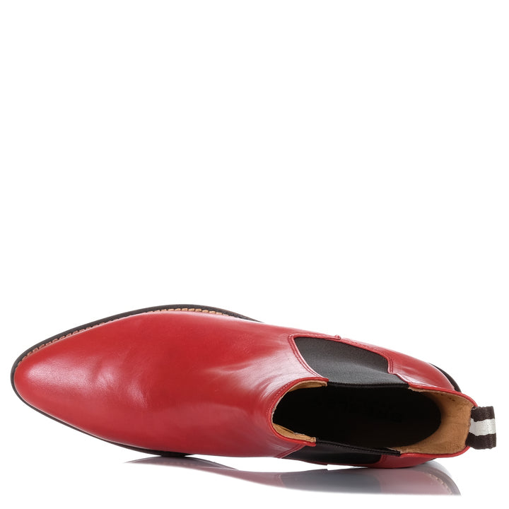 Bresley Daily Red Waxy Womens Boots