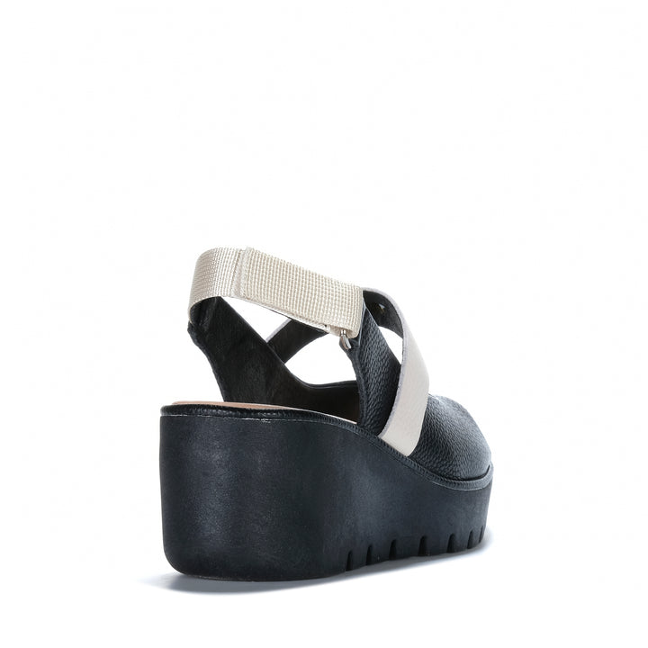 Bresley Pollen Black/Bone Womens Sandals