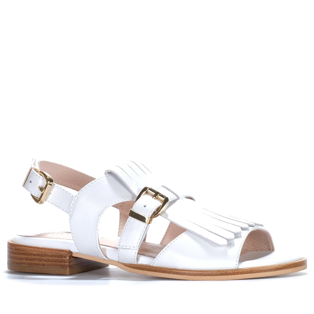 Bresley Saffron White Womens Sandals