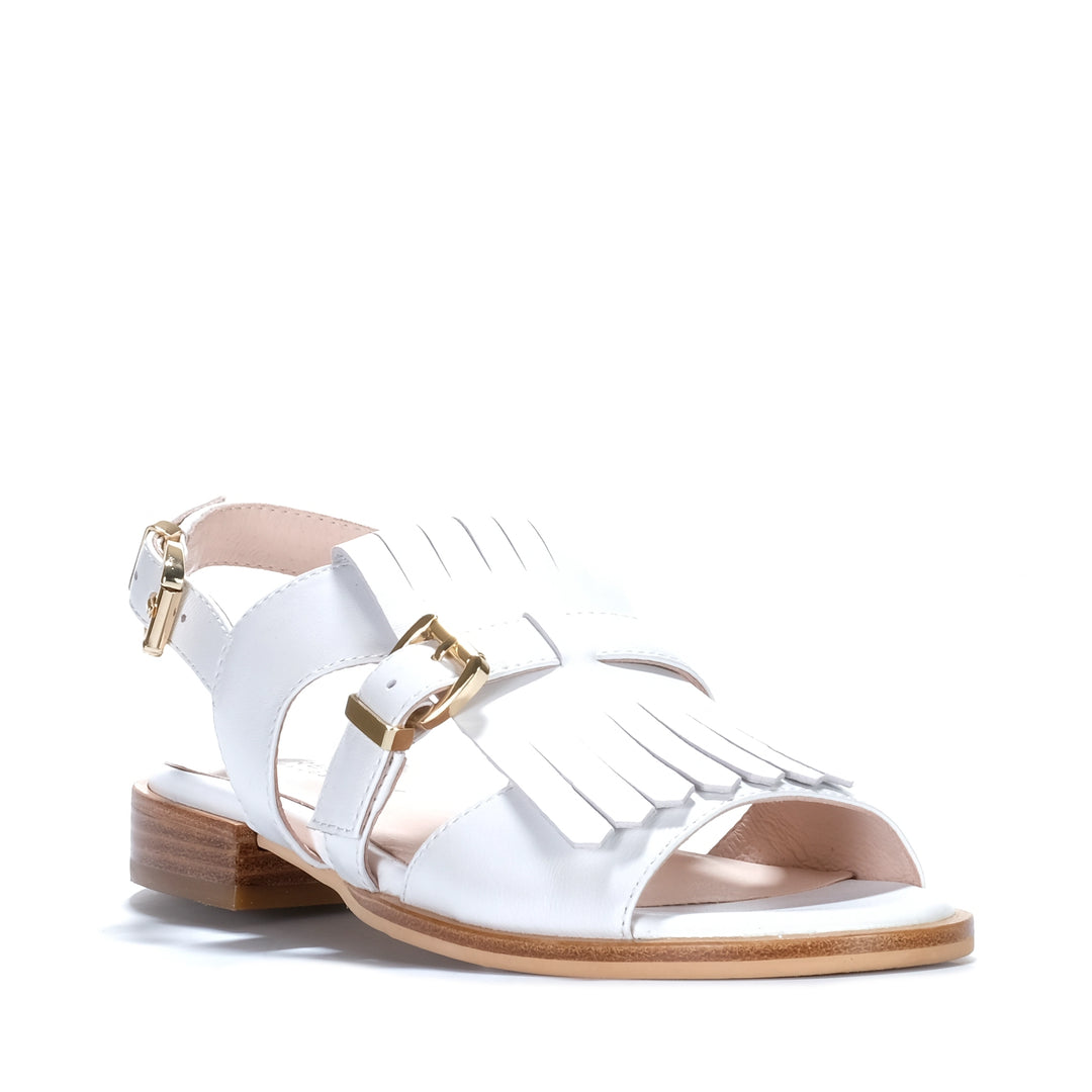 Bresley Saffron White Womens Sandals