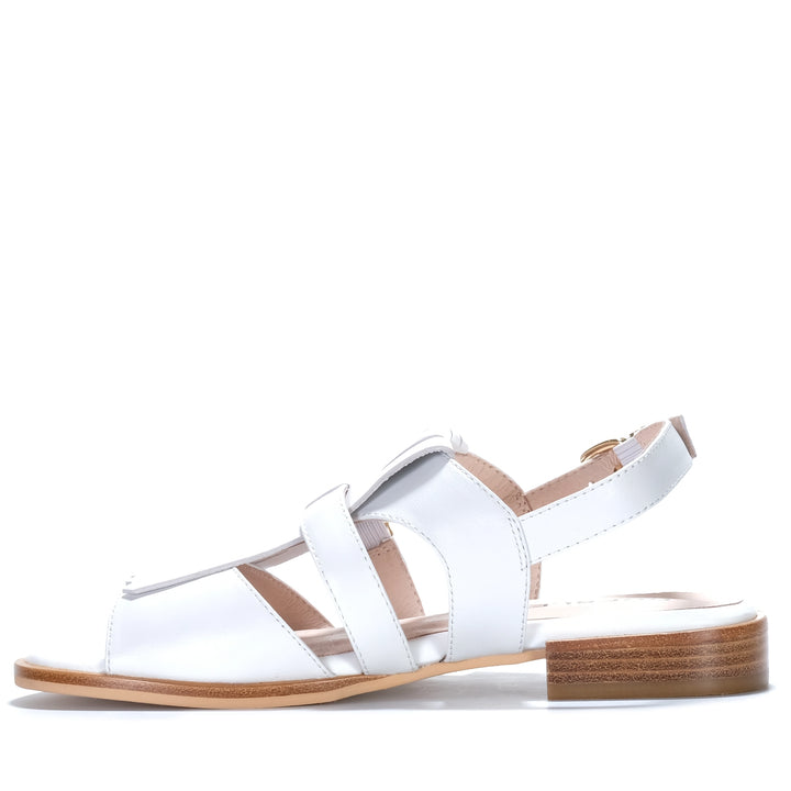 Bresley Saffron White Womens Sandals