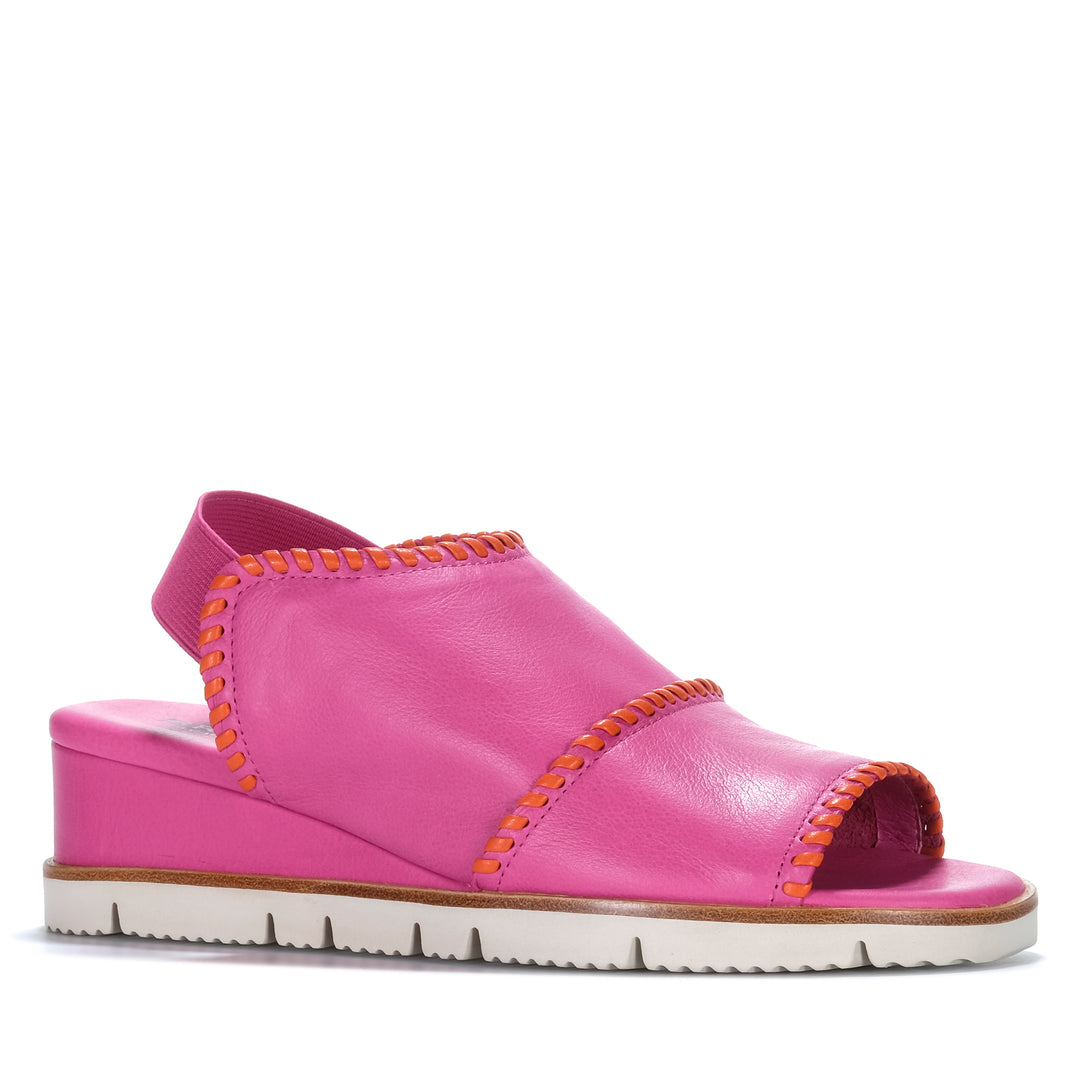 Bresley Sigma Fuxia/Orange Womens Sandals