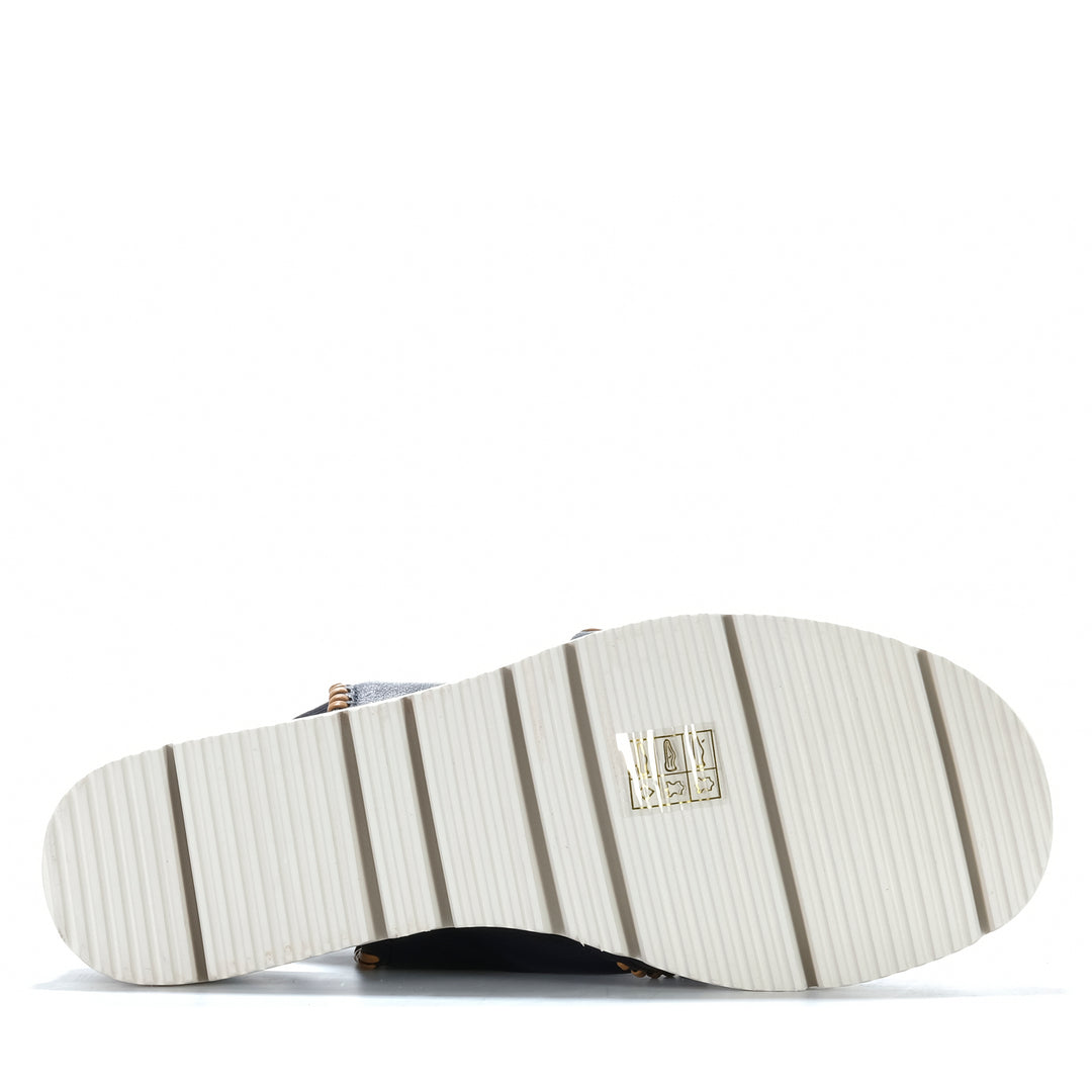 Bresley Sigma Navy/Tan Womens Sandals