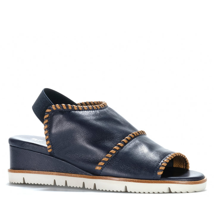 Bresley Sigma Navy/Tan Womens Sandals