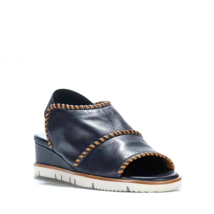 Bresley Sigma Navy/Tan Womens Sandals