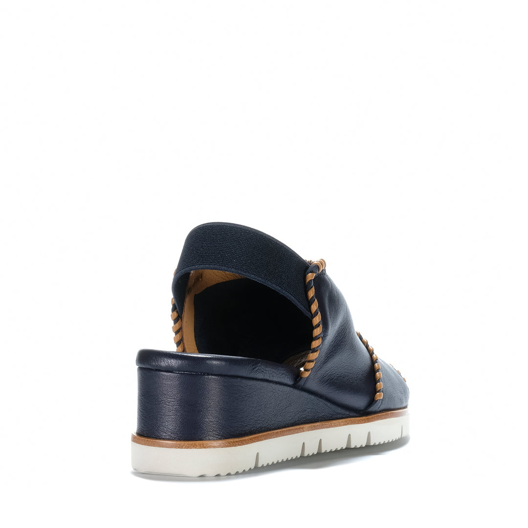 Bresley Sigma Navy/Tan Womens Sandals