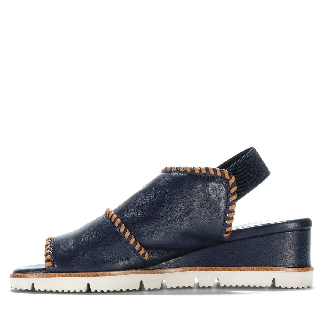 Bresley Sigma Navy/Tan Womens Sandals