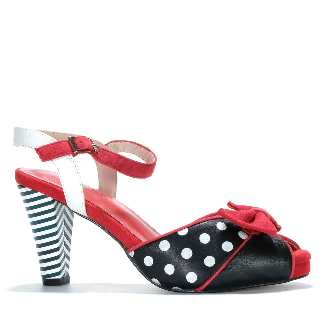 Bresley Switch Black Multi Womens Sandals