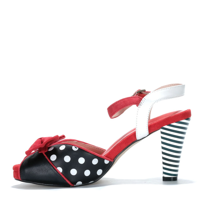 Bresley Switch Black Multi Womens Sandals