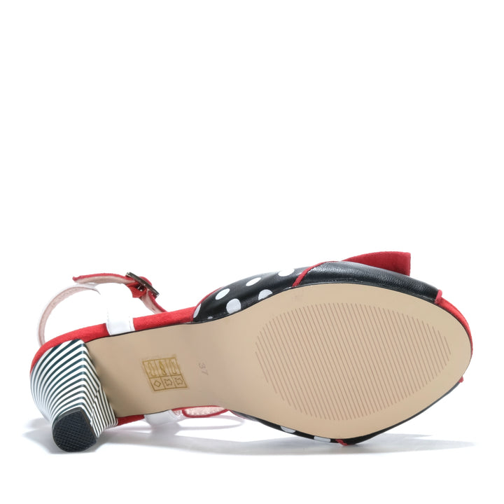 Bresley Switch Black Multi Womens Sandals