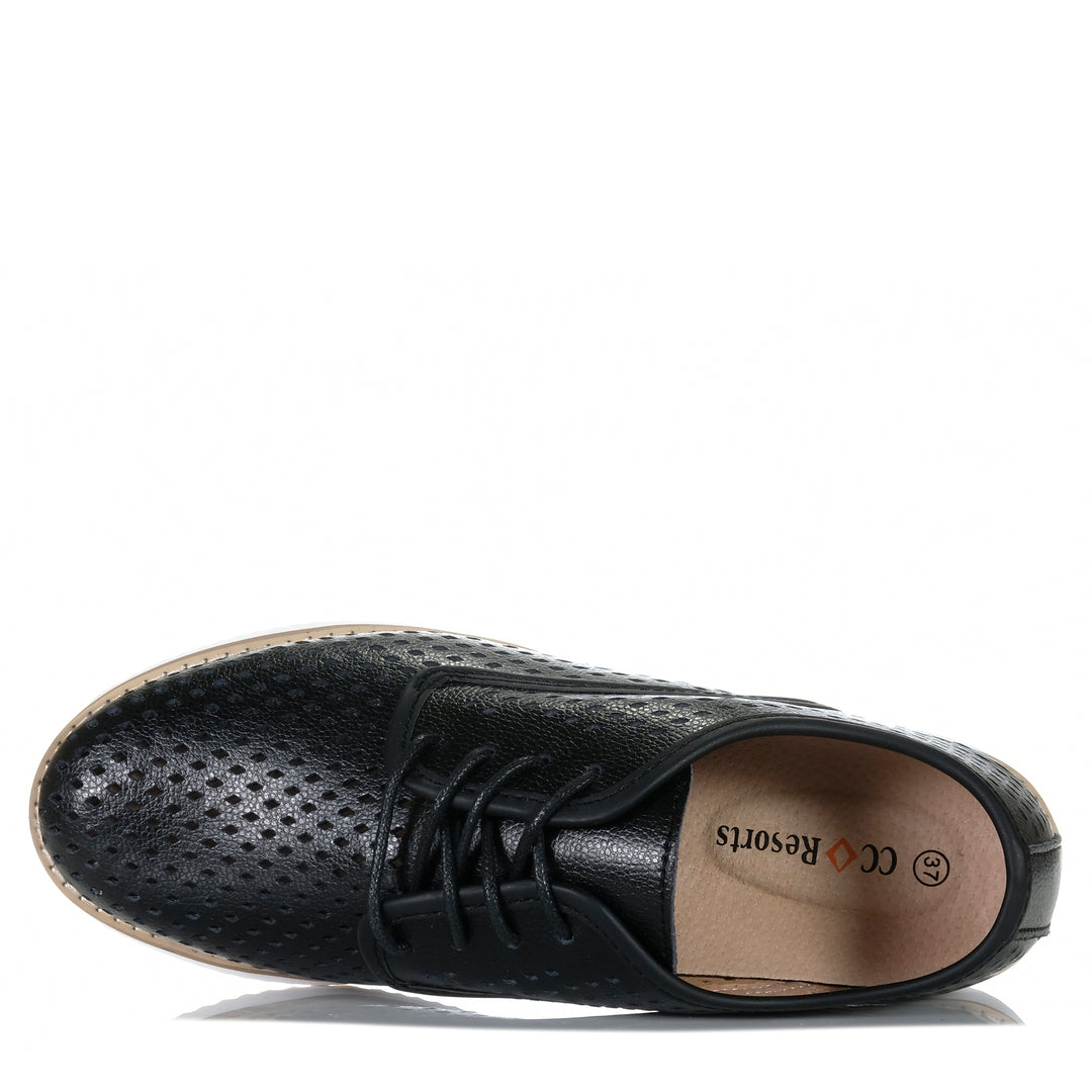 CC Resorts Mona Black Womens Shoes
