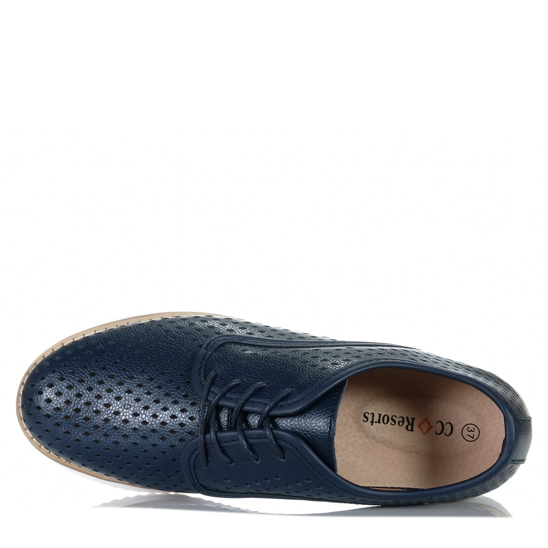 CC Resorts Mona Navy Womens Sneakers