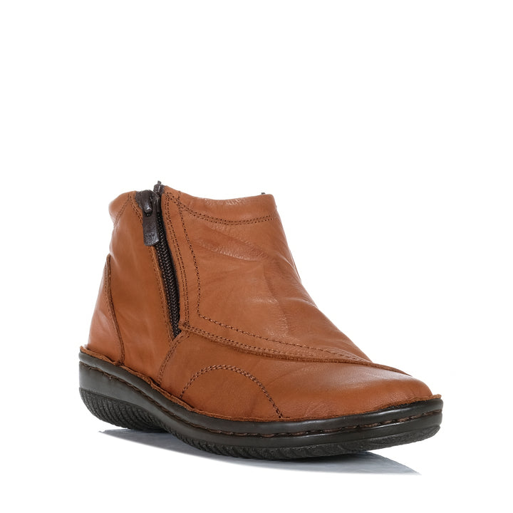 Cabello 5250-27 Tan Crinkle Womens Boots