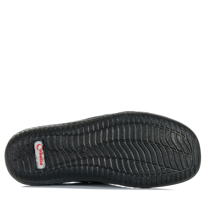 Cabello 5849-27 Black Crinkle Womens Shoes