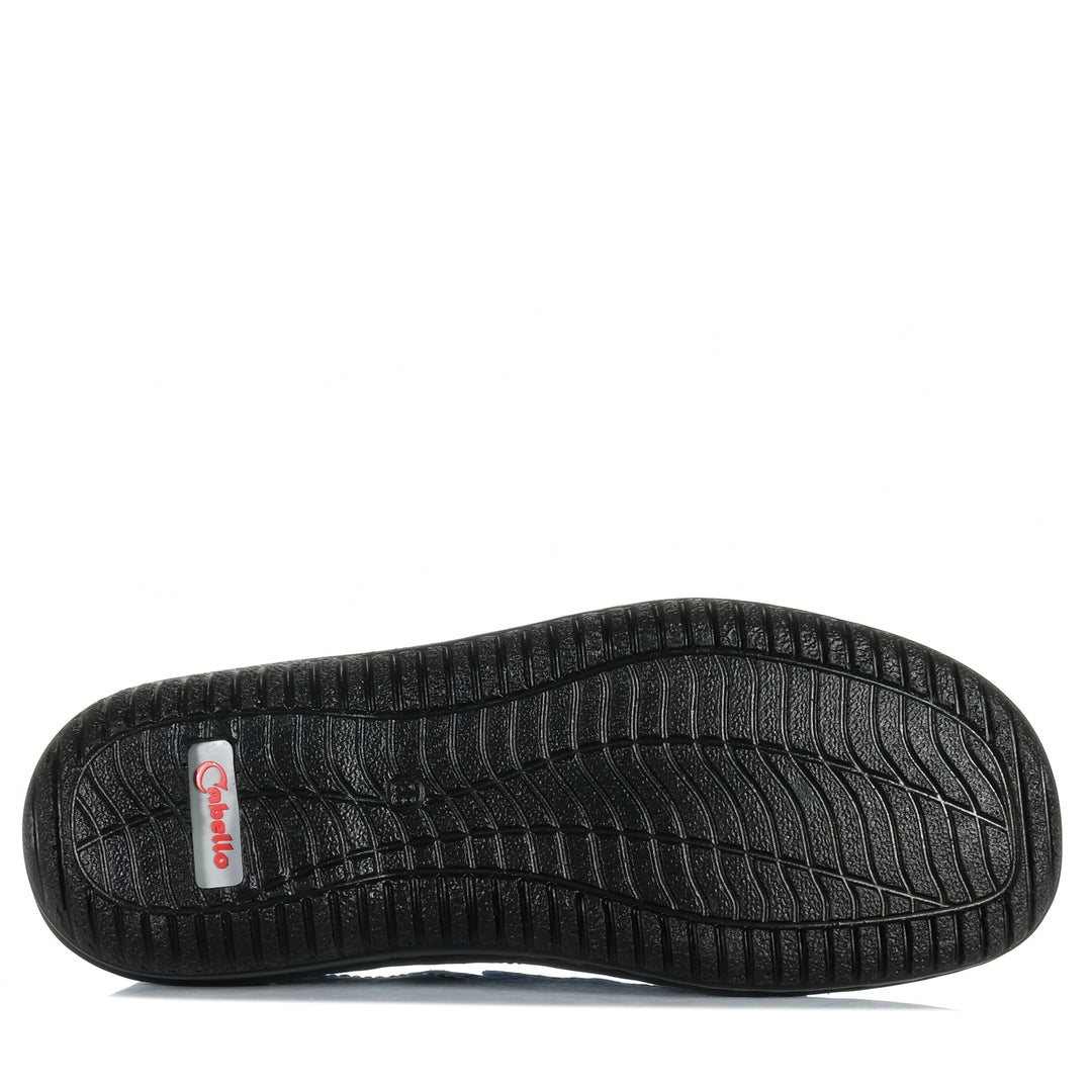 Cabello 5849-27 Navy Crinkle Womens Shoes