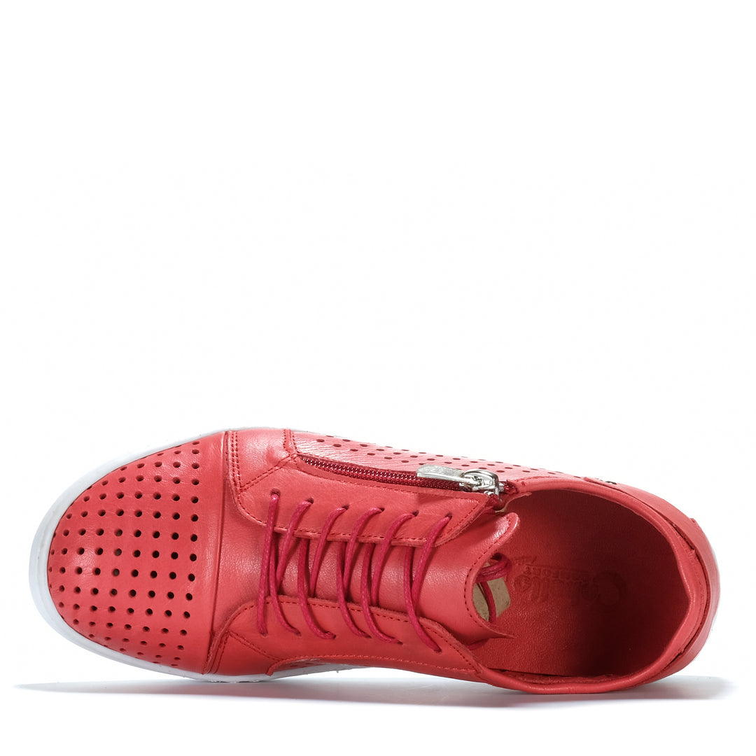 Cabello EG17 Red Womens Shoes