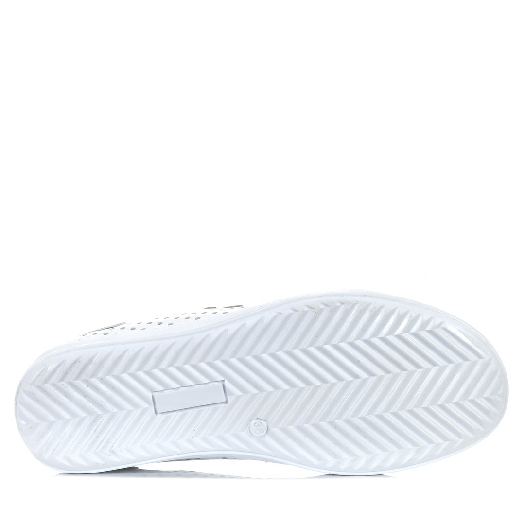 Cabello EG17 White Womens Shoes