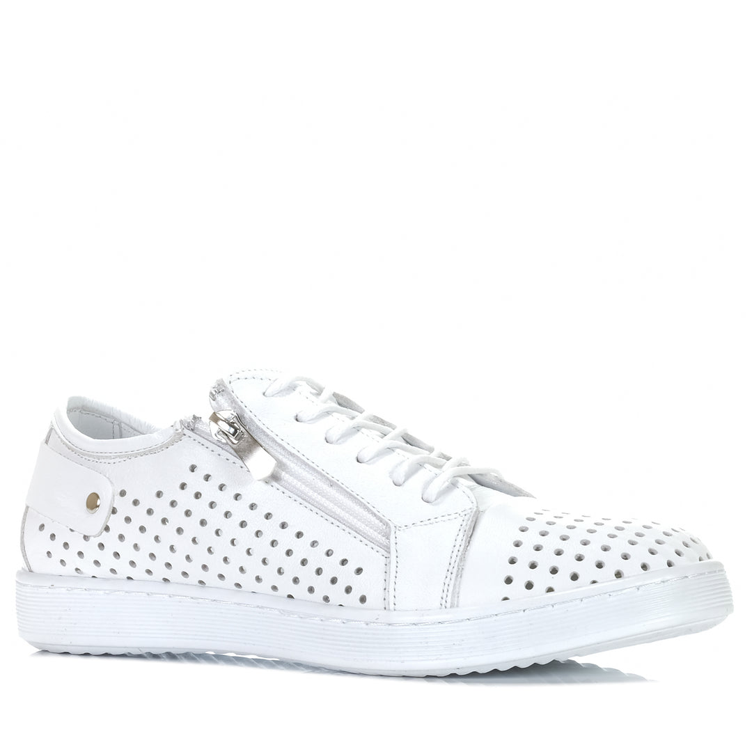 Cabello EG17 White Womens Shoes