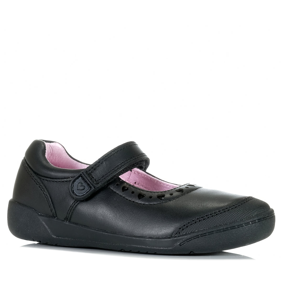 Clarks Bianca Black Youth Shoes