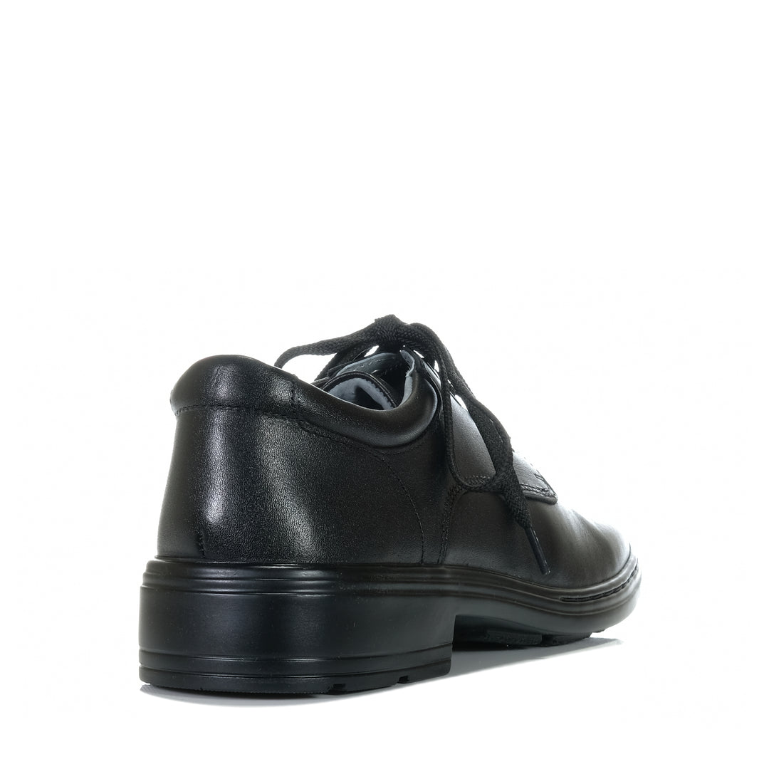 Clarks Infinity Black E Width Youth Shoes