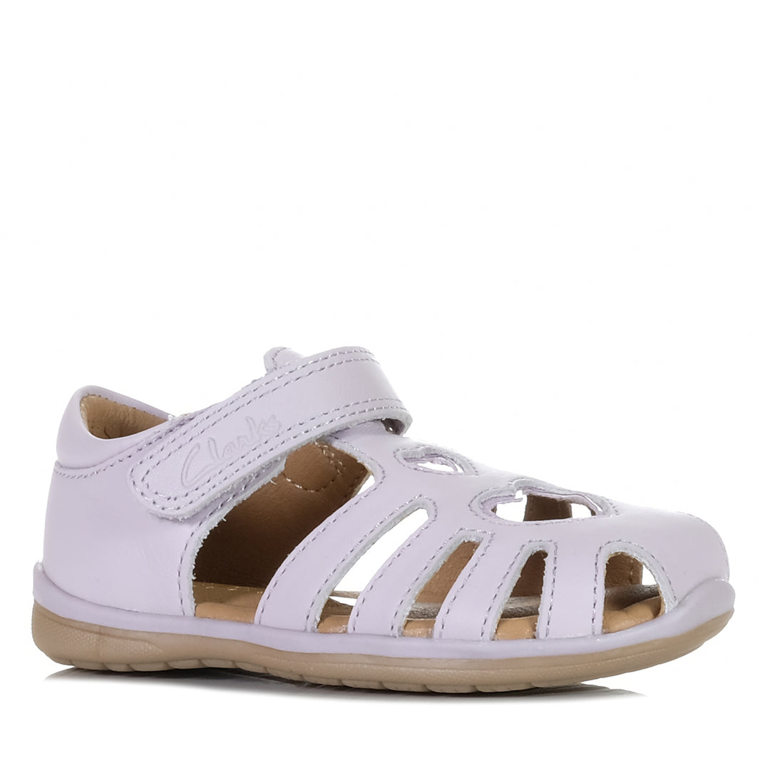 Clarks Melody Lilac Toddler Sandals