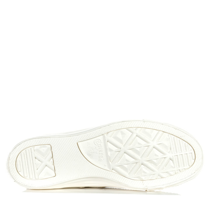 Converse Chuck Taylor All Star Leather High Top Egret Mono Womens Sneakers