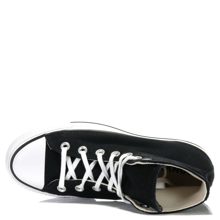 Converse Chuck Taylor All Star Lift High Top Black/White Womens Sneakers