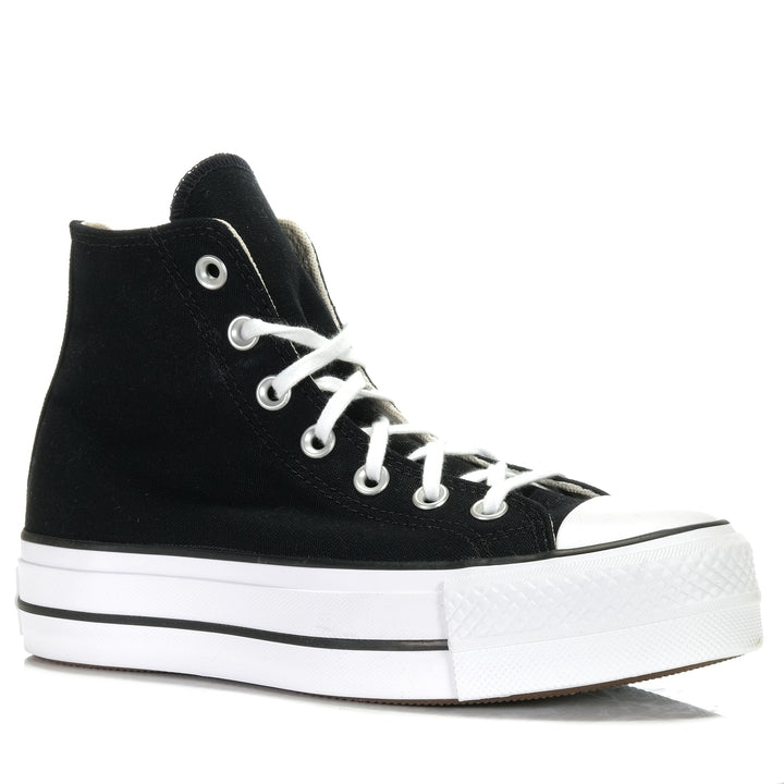 Converse Chuck Taylor All Star Lift High Top Black/White Womens Sneakers