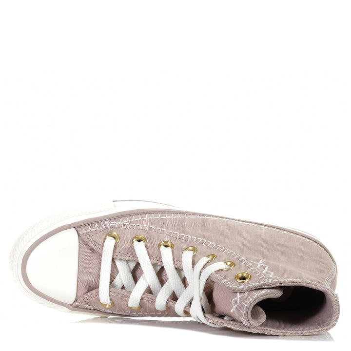 Converse Chuck Taylor Crafted Stitching Hi Chaotic Neutral Womens Sneakers