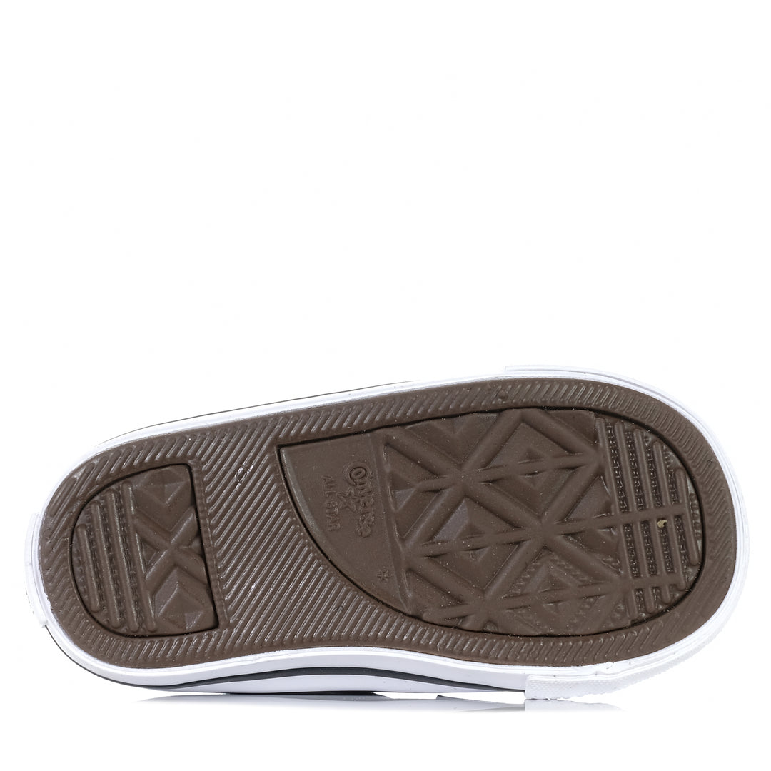 Converse Chuck Taylor Infant Electric Bolt Low Black Toddler Shoes