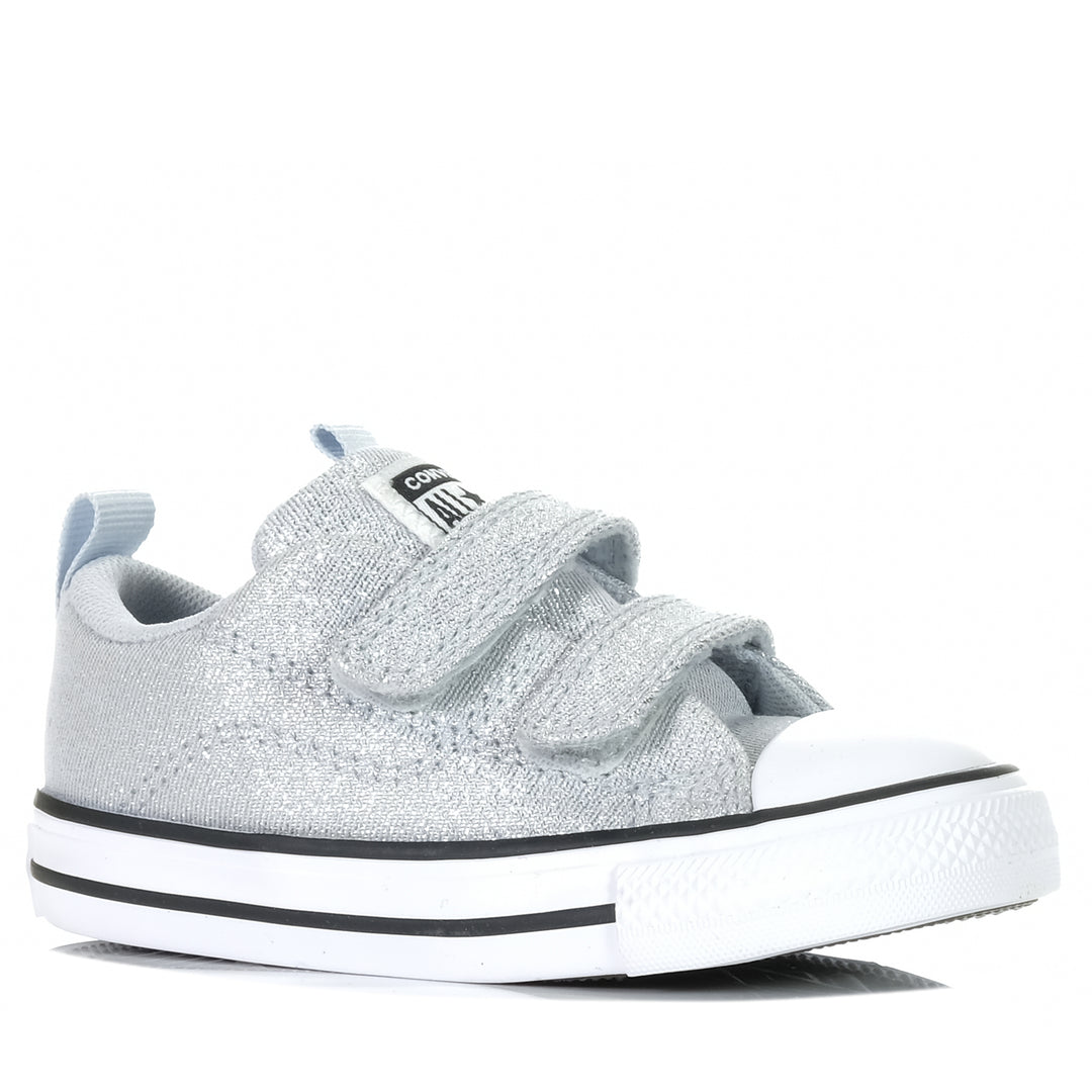 Converse Chuck Taylor Infant Rave Sparkle Party 2V Ghosted, converse, kids, multi, shoes, toddler