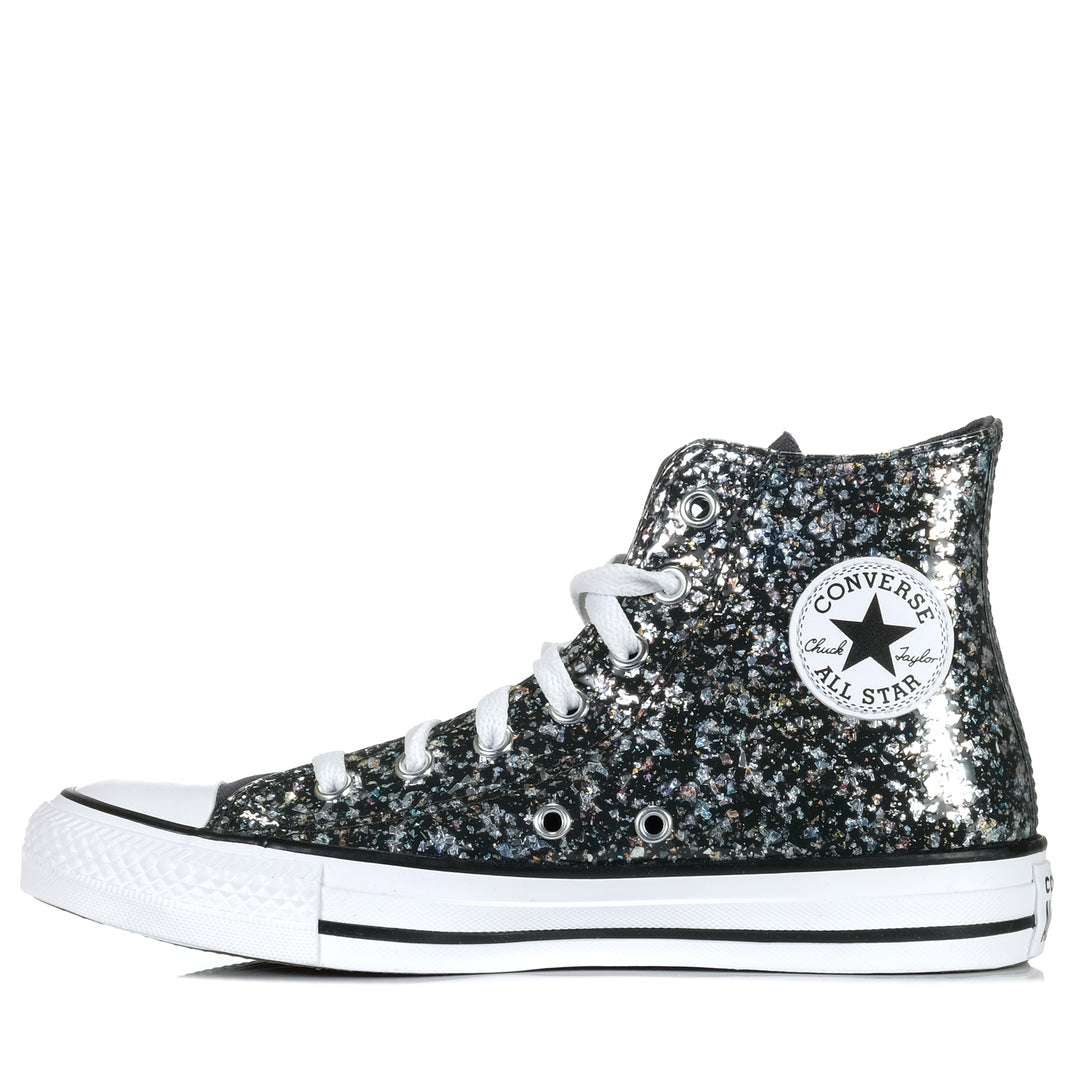 Converse Chuck Taylor Kids Shinefetti Hi Dark Matter Youth Boots